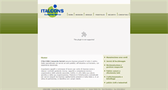 Desktop Screenshot of italcons.net